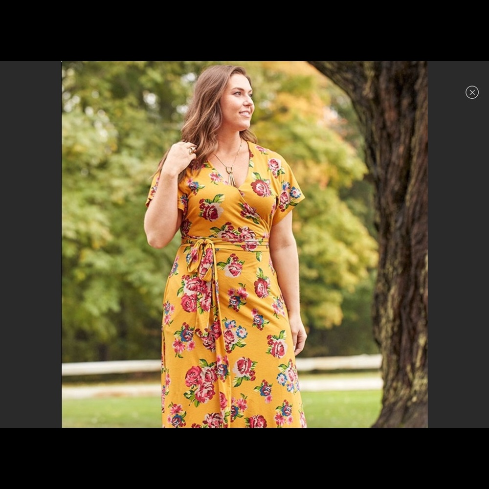 Matilda Jane Alana maxi wrap dress S